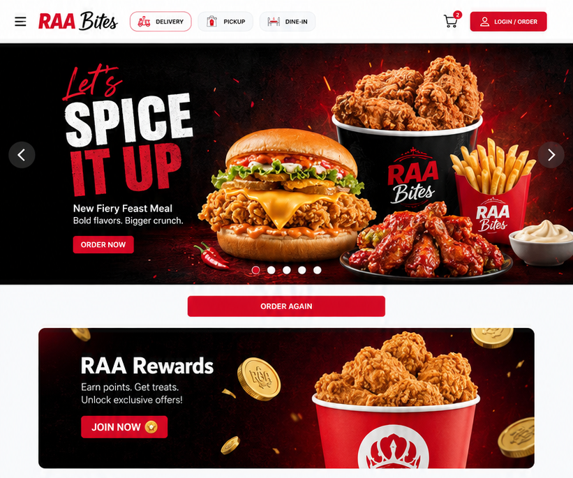 Resturant Website Demo